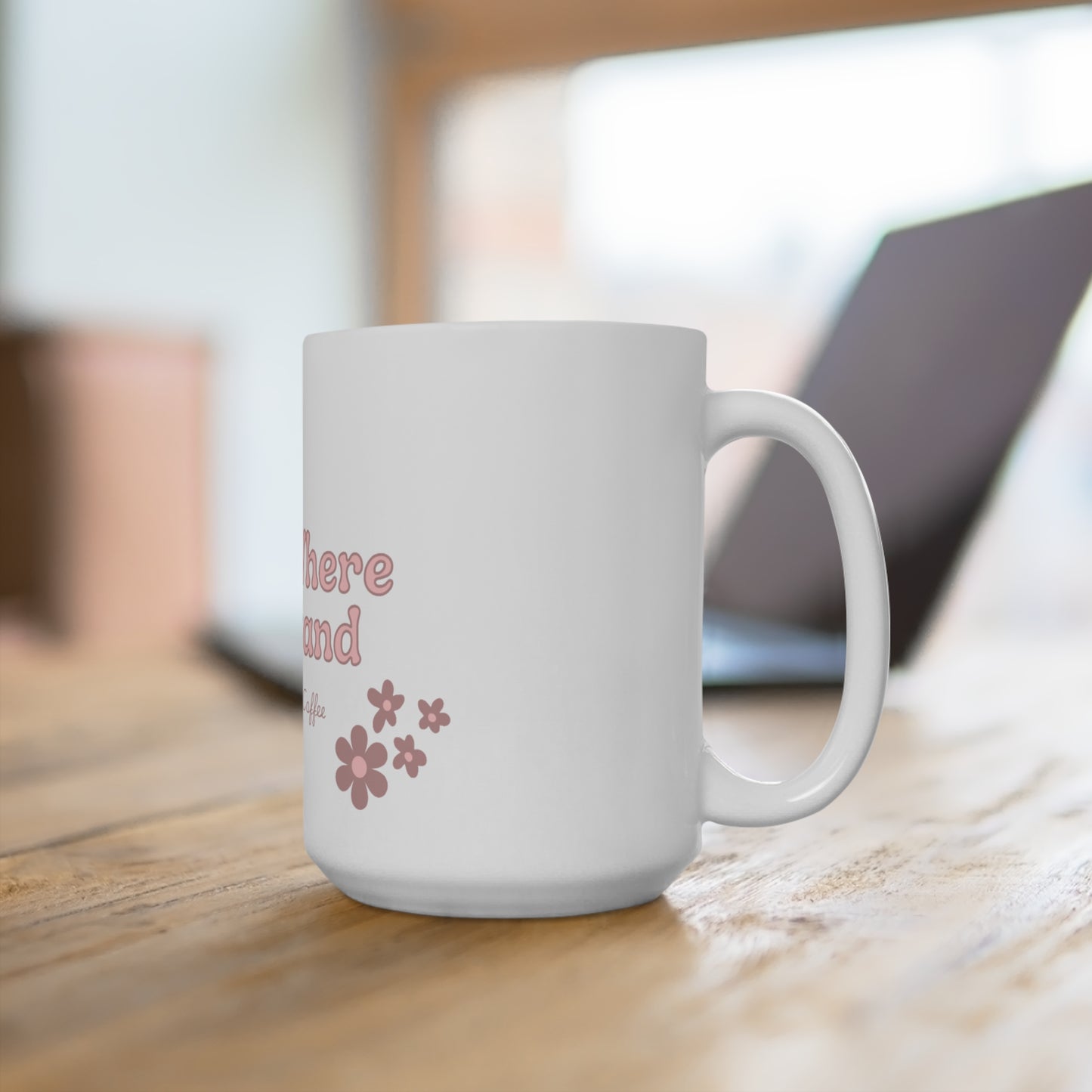 Bloom Where You Stand Floral Mug