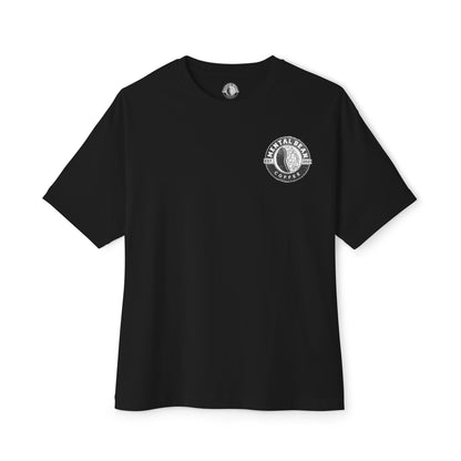 Boxy Tee — "Failure Is Not An Option" Skull Graphic