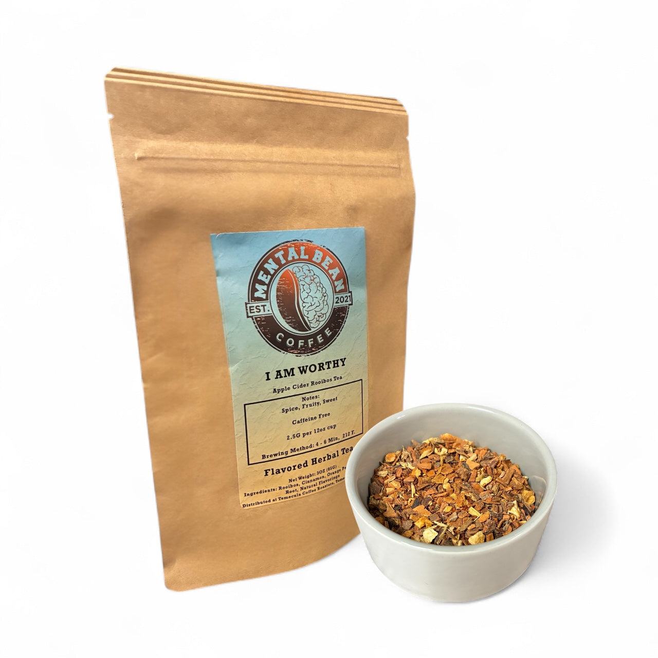 I Am Worthy - Apple Cider Rooibos (Caffeine Free)