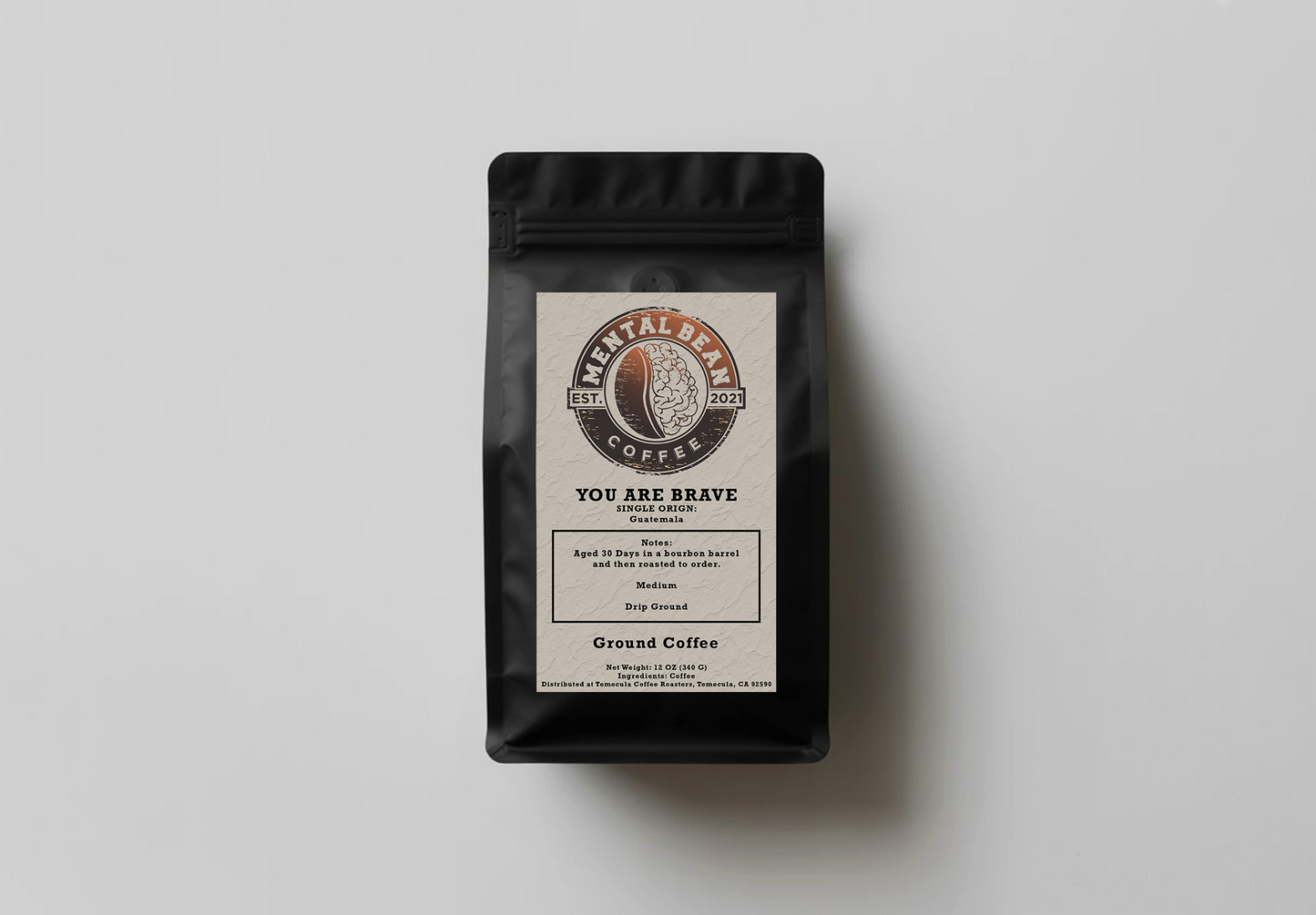 You Are Brave - Whiskey Barrel Aged Guatemala Coffee