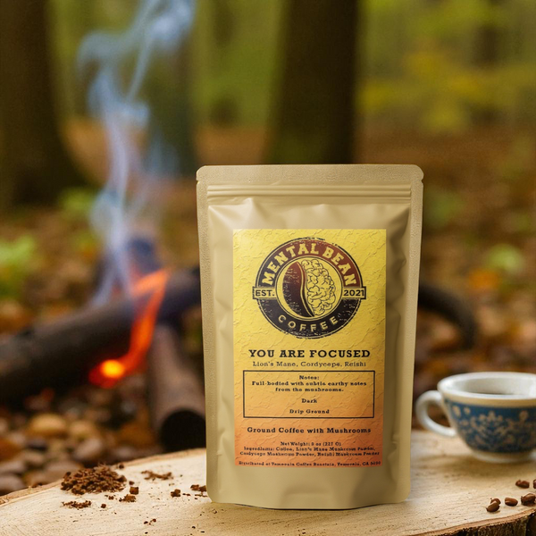 You Are Focused - Coffee with Mushrooms (Dark Roast)